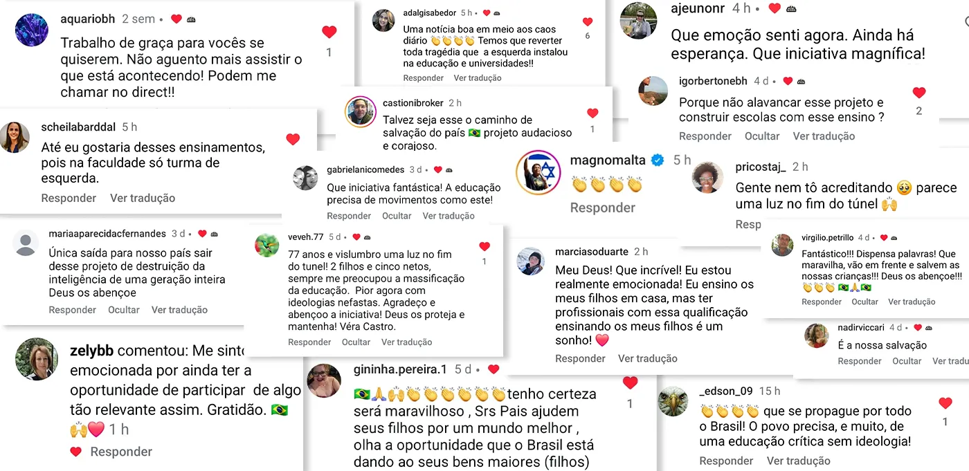 Comentários sobre a BrightMinds